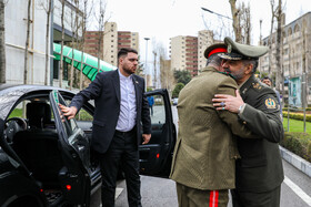 دیدار امیر آشتیانی، وزیر دفاع و پشتیبانی نیروهای مسلح با سرلشکر علی محمود عباس، وزیر دفاع سوریه 