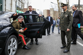 دیدار امیر آشتیانی، وزیر دفاع و پشتیبانی نیروهای مسلح با سرلشکر علی محمود عباس، وزیر دفاع سوریه 
