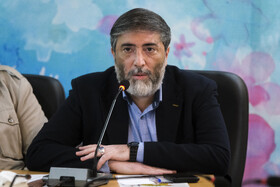 عباس حیدری مدیرعامل برج میلاد در نشست خبری اعلام برنامه های نوروزی شهرداری تهران