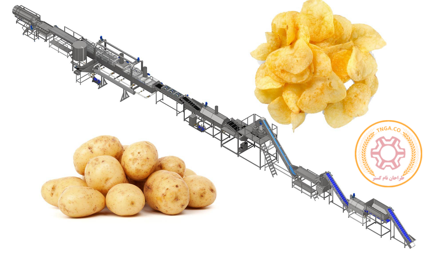 چگونه یک خط تولید چیپس راه اندازی کنیم/نکتههای مهم برای موفقیت