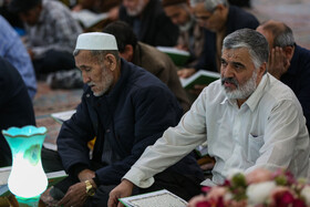 ترتیل‌خوانی قرآن کریم در مسجد مقدس جمکران