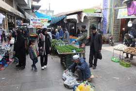 بازار گرگان در آستانه سال نو