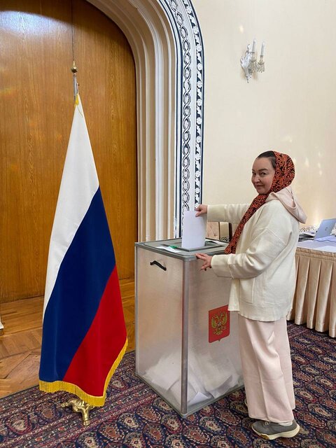 برگزاری انتخابات ریاستجمهوری روسیه در ایران