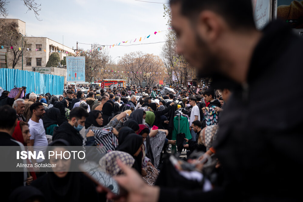 حال و هوای بازار تهران در روزهای آخر اسفند