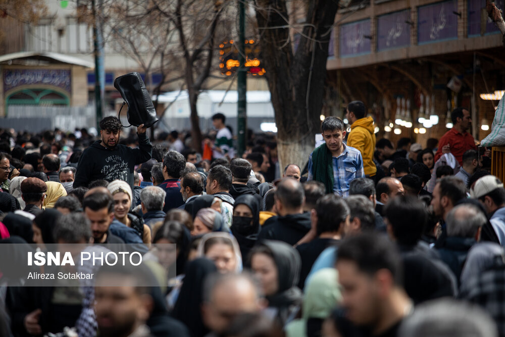 حال و هوای بازار تهران در روزهای آخر اسفند