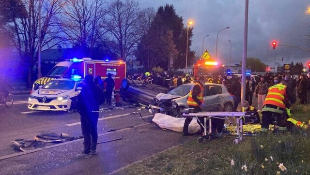 حمله جوانان خشمگین فرانسوی به پاسگاه پلیس در پاریس