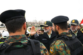  سردار احمدرضا رادان، فرماندهی فراجا در رزمایش نوروزی پلیس برای سال ۱۴۰۳