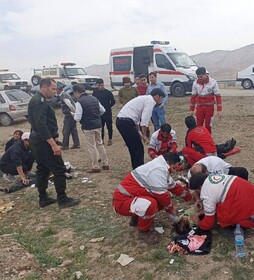  انحراف خودروی پراید در محور آشخانه به جنگل گلستان ۹ مصدوم بر جای گذاشت