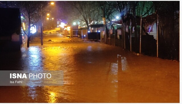 جاده دسترسی به آبشار یاسوج مسدود شد