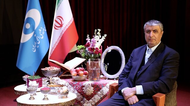 محمد اسلامی رییس سازمان انرژی اتمی ایران رکوردشکنی نیروگاه اتمی بوشهر در تولید برق هستهای