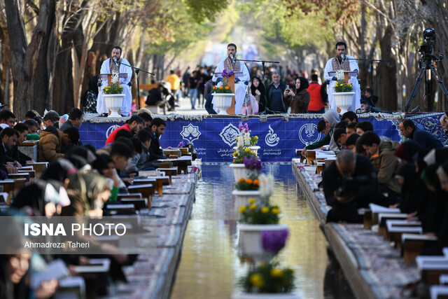 در سایهسار آیات، وقتی چهارباغ رودخانهای از نور میشود