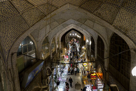 مسافران نوروزی در میدان نقش جهان اصفهان