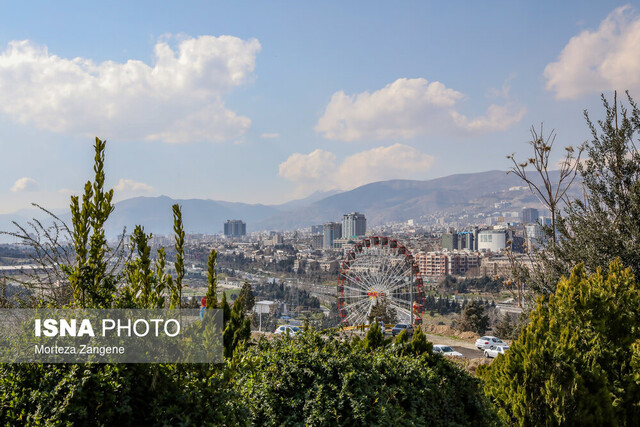 عکس تزئینی است. کیفیت هوای تهران در وضعیت «قابل قبول»