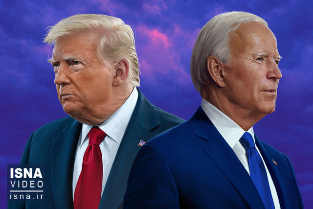 ویدیو/ شانس ۵۰ - ۵۰ بایدن مقابل ترامپ ویدیو/ شانس ۵۰ - ۵۰ بایدن مقابل ترامپ