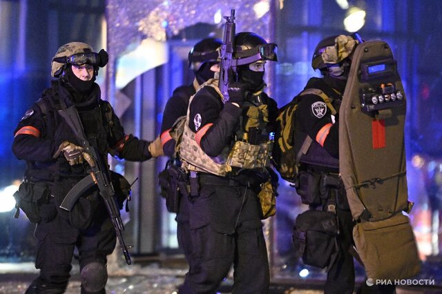 ۴۰ کشته و ۱۰۰ زخمی در حمله تروریستی در نزدیکی مسکو