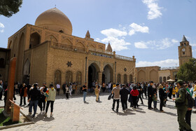 اسکان نیم میلیون مسافر نوروزی در باغ فدک اصفهان