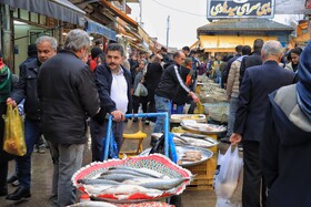 بازار رشت در عید نوروز