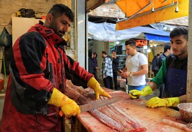 بازار رشت در عید نوروز