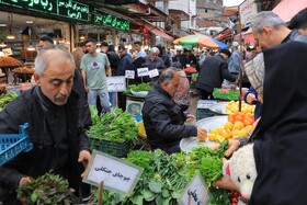 بازار رشت در عید نوروز