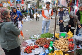 بازار رشت در عید نوروز