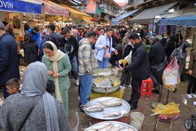 بازار رشت در عید نوروز