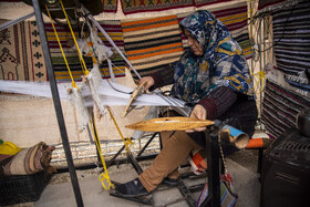 کارگاه صنایع دستی در منطقه گردشگری عباس آباد بهشهر