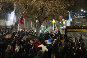 تجمع مردم همدان در پی محکومیت رژیم صهیونیستی