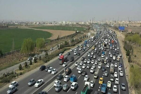 تردد حدود ۷ میلیون خودرو در جاده‌های البرز