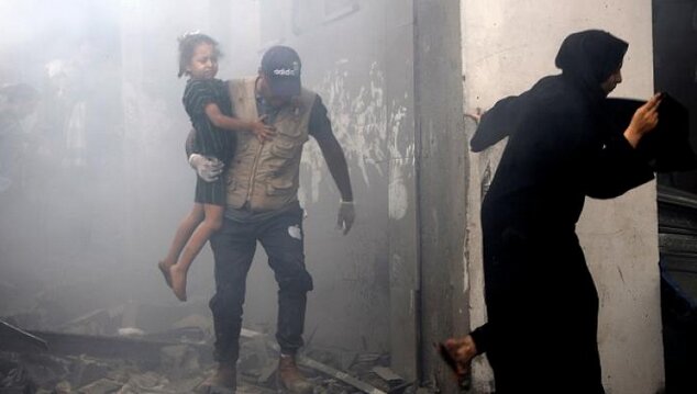 ادامه جنگ اشغالگران با بیمارستانهای غزه و کشتار در دیرالبلح