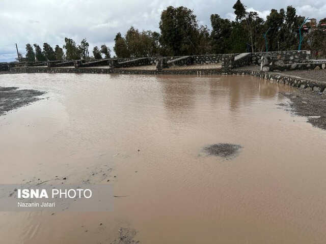 ویدیو/از طغیان رودخانه تا مسدودی جاده در شهرستان مهریز