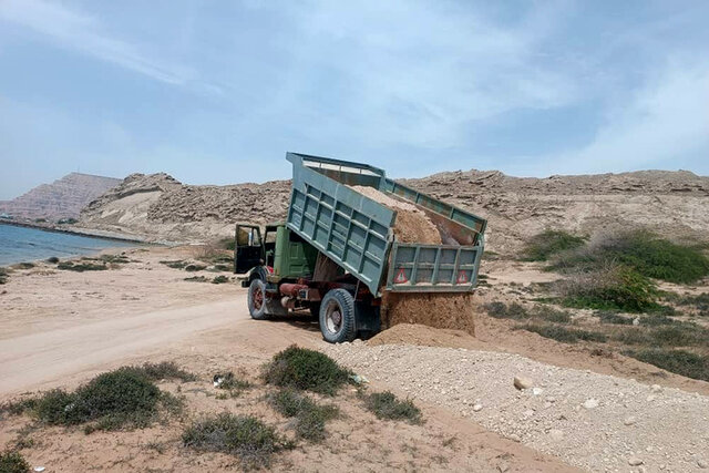 راه دسترسی به ساحل بوستانو ایجاد شد