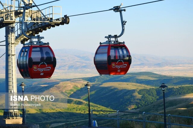 استقبال مسافران نوروزی از منطقه نمونه گردشگری حیران آستارا