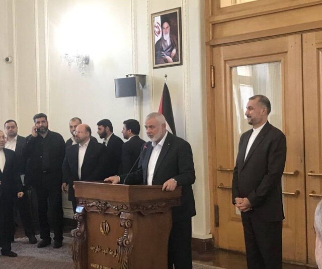 تمجید هنیه از «مقاومت افسانهای» مردم غزه در ۶ ماه گذشته