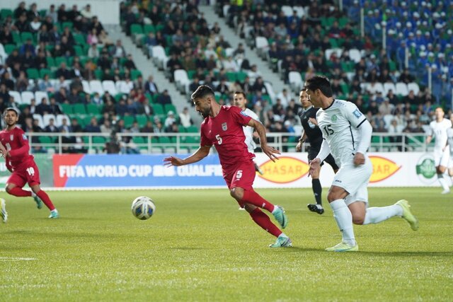 خلاصه بازی ترکمنستان ۰ - ۱ ایران