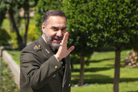 امیر آشتیانی، وزیر دفاع در حاشیه جلسه هیات دولت -۸ فروردین