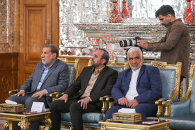 دیدار زیاد نخاله، دبیرکل جنبش جهاد اسلامی فلسطین با محمدباقر قالیباف، رئیس مجلس شورای اسلامی