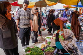 بازار محلی گلیا در بابل - مازندران