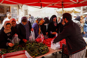 بازار محلی گلیا در بابل - مازندران