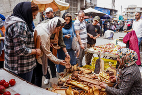 بازار محلی گلیا در بابل - مازندران