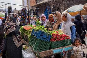 بازار محلی گلیا در بابل - مازندران