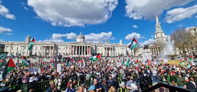 تظاهرات حمایت از غزه در نقاط مختلف جهان