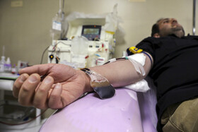 اهدای خون در شب قدر - زنجان