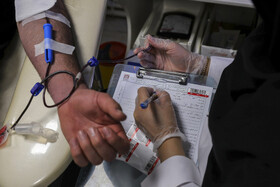 اهدای خون در شب قدر - زنجان