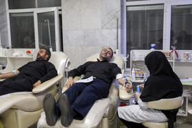 اهدای خون در شب قدر - زنجان