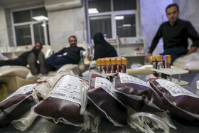 اهدای خون در شب قدر - زنجان