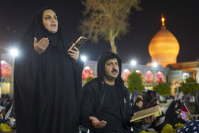 لیالی قدر؛ شب بیست و یکم ماه مبارک رمضان - حرم شاهچراغ(ع)