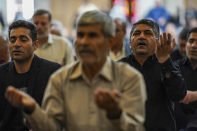 مراسم سوگواری سالروز شهادت مولای متقیان در حرم مطهر شاهچراغ(ع)