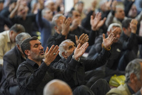 مراسم سوگواری سالروز شهادت مولای متقیان در حرم مطهر شاهچراغ(ع)