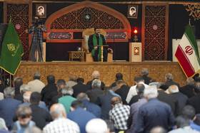 مراسم سوگواری سالروز شهادت مولای متقیان در حرم مطهر شاهچراغ(ع)