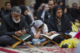 مراسم سوگواری سالروز شهادت مولای متقیان در حرم مطهر شاهچراغ(ع)